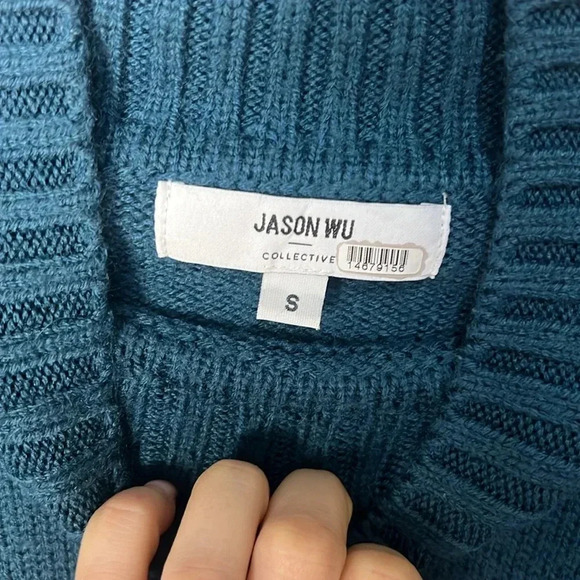 Jason Wu Collective turtleneck wool blend sweater size S - Picture 5 of 11